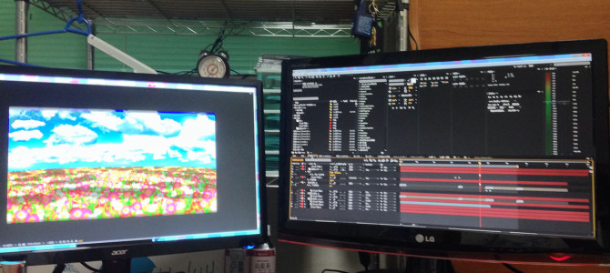 ディスプレイが壊れてたと思ったら・・・ ディスプレイが壊れてたと思ったら・・・